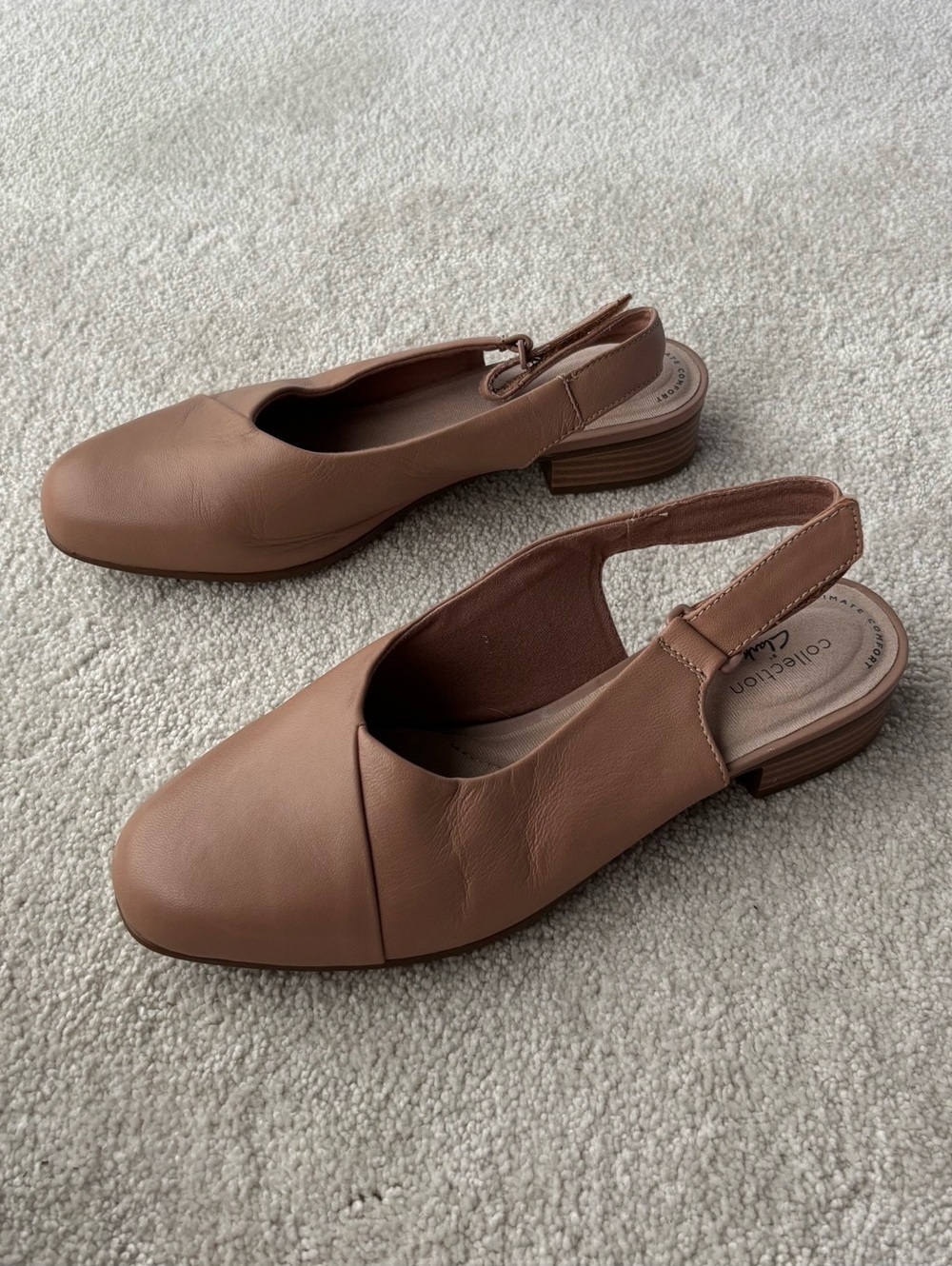 Clarks Collection Women’s Brown Slingback Mules